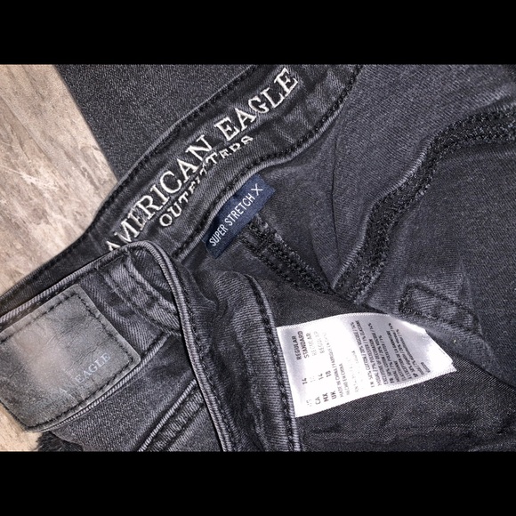 Distressed Black Jeans - Picture 3 of 3